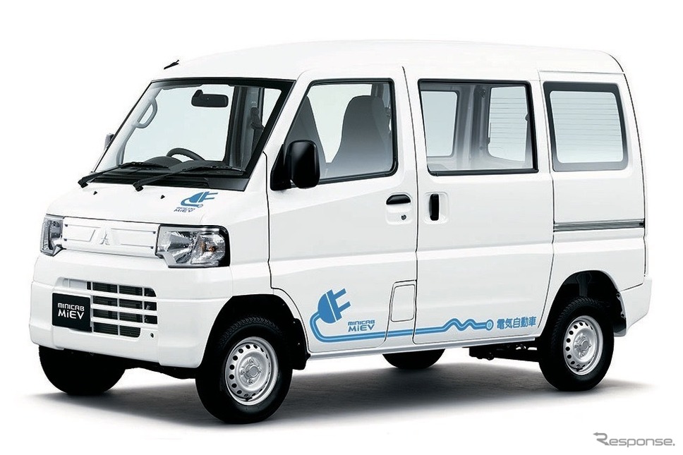 三菱ミニキャブ・ミーブ:自転車・電動モビリティまちづくり博2023出展予定《写真提供 ライジング出版》