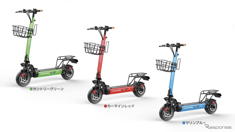 Acalie COSWHEEL MIRAI T Lite:自転車・電動モビリティまちづくり博2023出展予定《写真提供 Acalie》