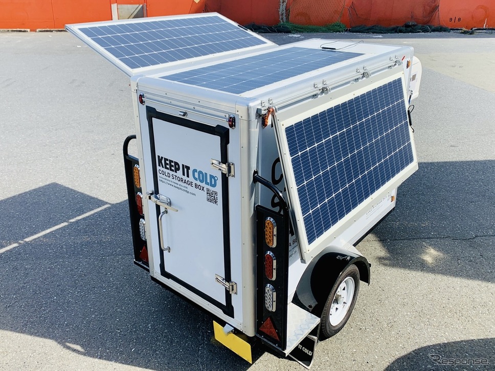 PoCTECH COLD STORAGEBOX Portable:自転車・電動モビリティまちづくり博2023出展予定《写真提供 PoCTECH》