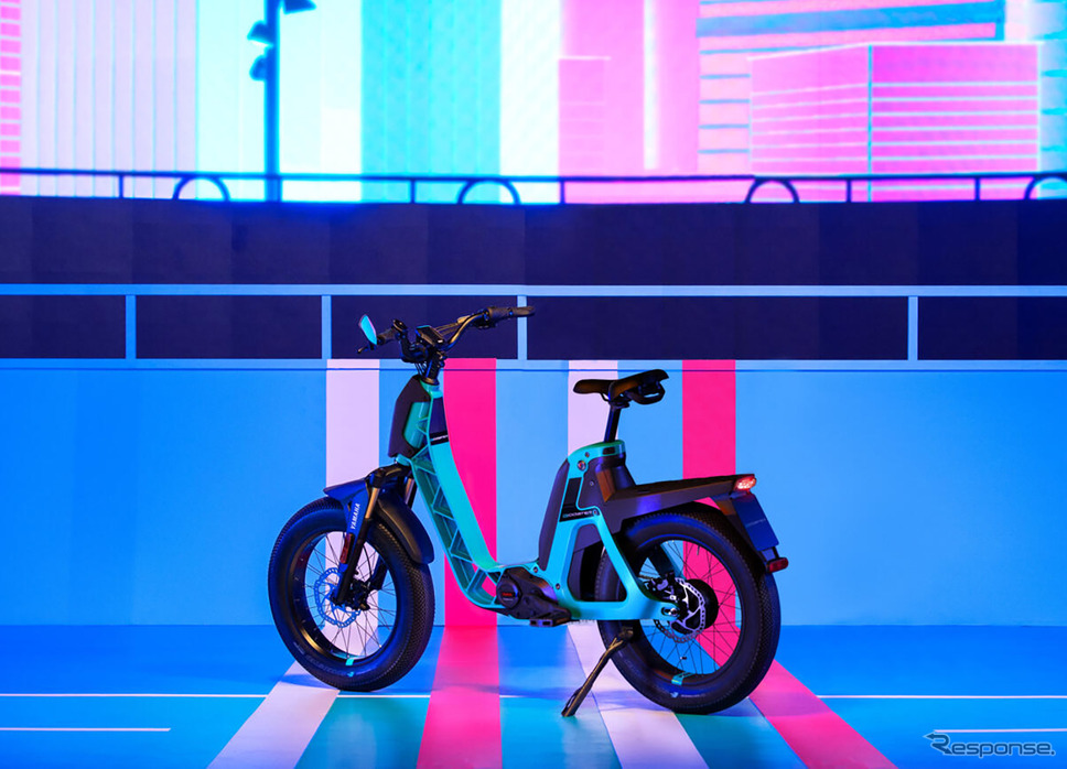 ヤマハの新型電動モペッド『ブースター』《photo by Yamaha Motor》