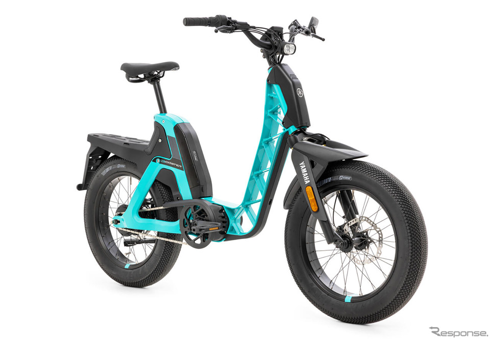 ヤマハの新型電動モペッド『ブースター』《photo by Yamaha Motor》