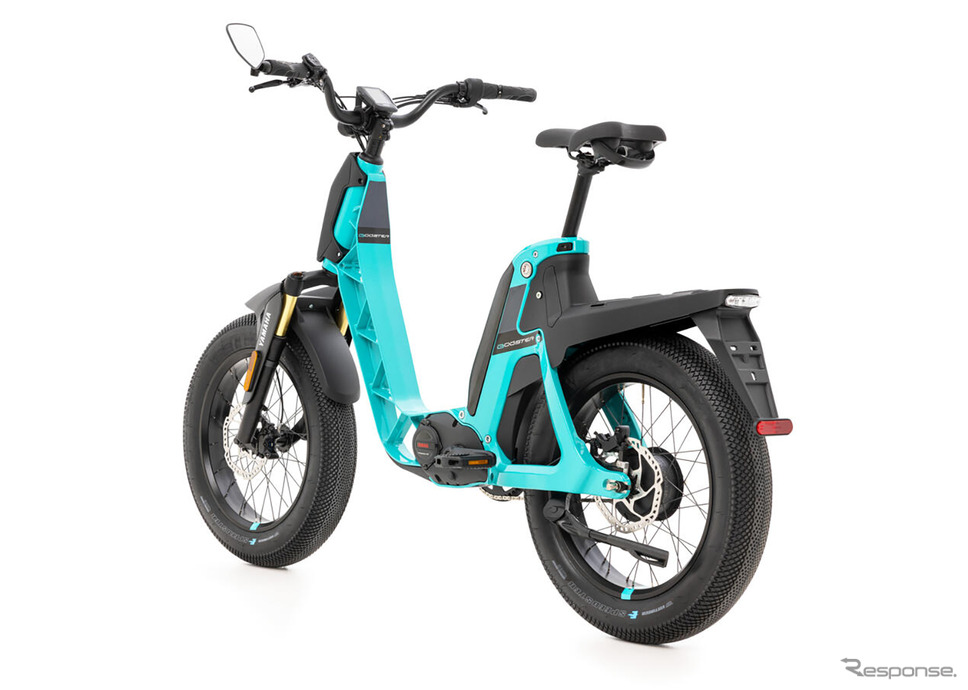 ヤマハの新型電動モペッド『ブースター』《photo by Yamaha Motor》