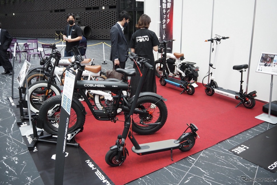 Acalie COSWHEEL(BICYCLE - E・MOBILITY CITY EXPO 2023)《写真撮影 高木啓》