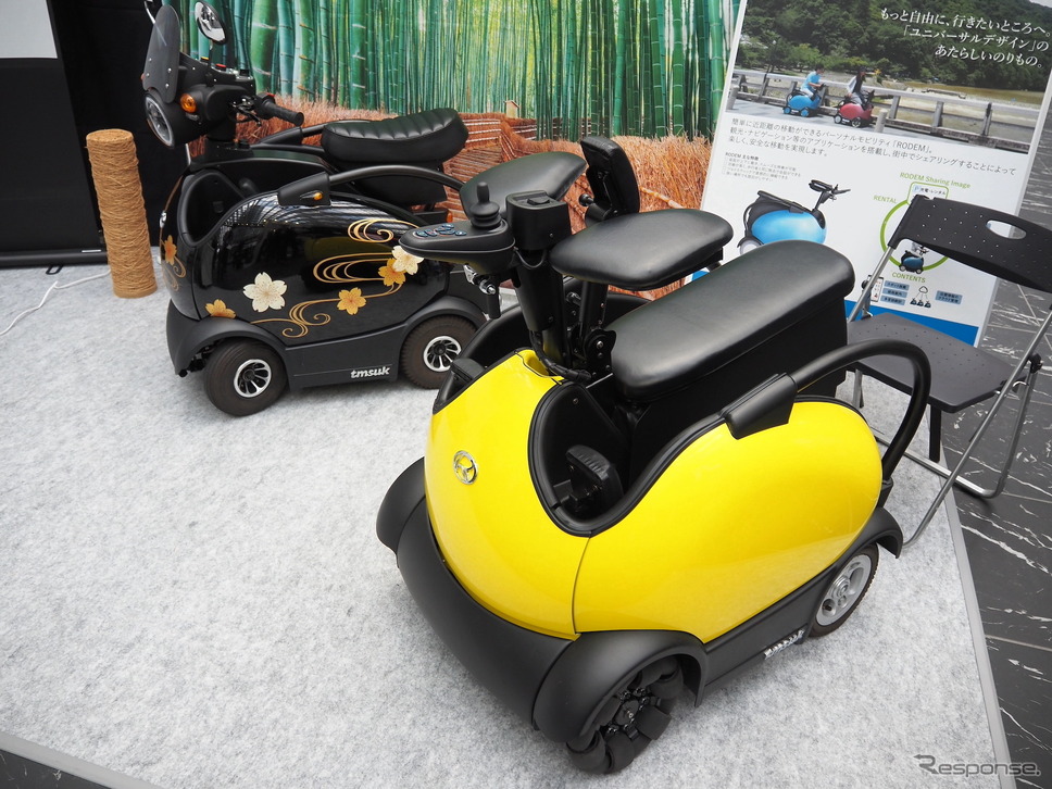 テムザック(BICYCLE - E・MOBILITY CITY EXPO 2023)《写真撮影 高木啓》