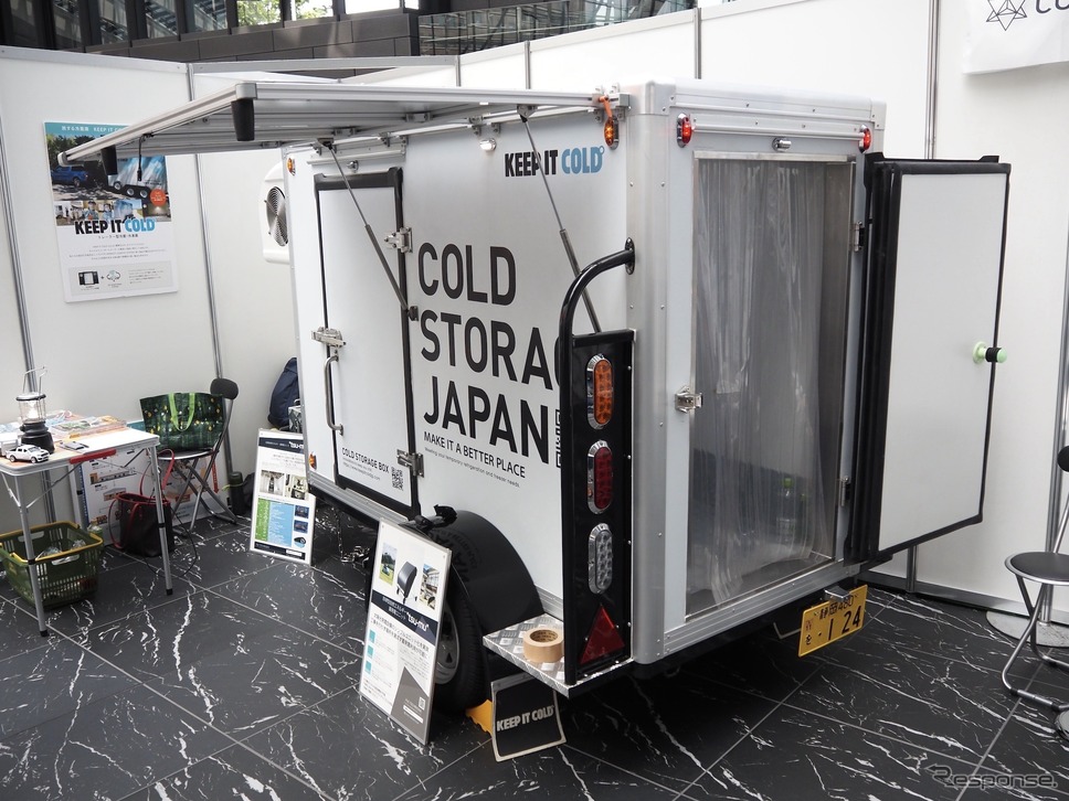 コールドストレージジャパン(BICYCLE - E・MOBILITY CITY EXPO 2023)《写真撮影 高木啓》