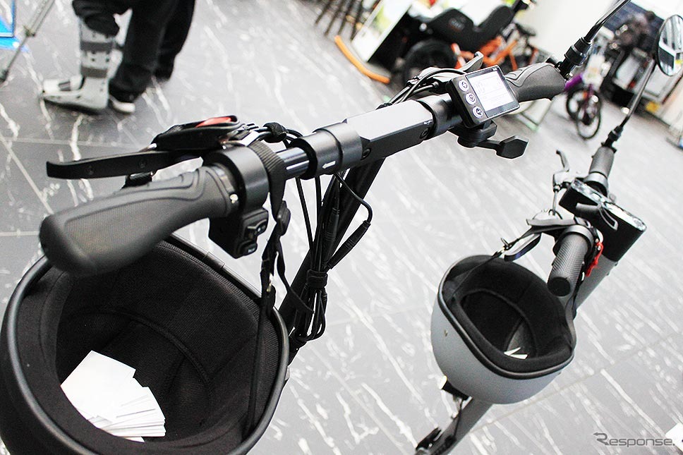 カスタムジャパン(BICYCLE-E MOBILITY CITY EXPO 2023 新宿住友ビル三角広場 5月12・13日)《写真撮影 編集部》