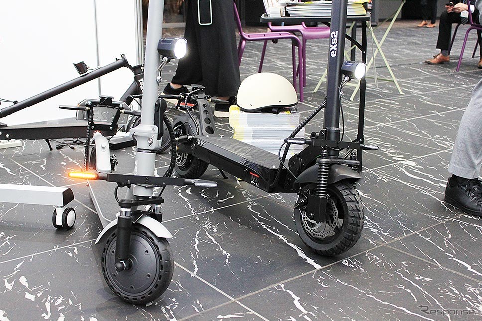 カスタムジャパン(BICYCLE-E MOBILITY CITY EXPO 2023 新宿住友ビル三角広場 5月12・13日)《写真撮影 編集部》
