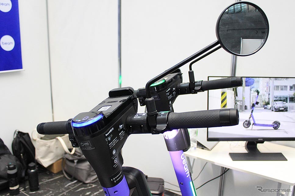 BEAM MOBILITY JAPAN（BICYCLE-E MOBILITY CITY EXPO 2023 新宿住友ビル三角広場 5月12・13日）《写真撮影 編集部》