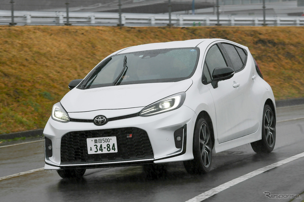 トヨタ アクア GRスポーツ《写真撮影 中野英幸》