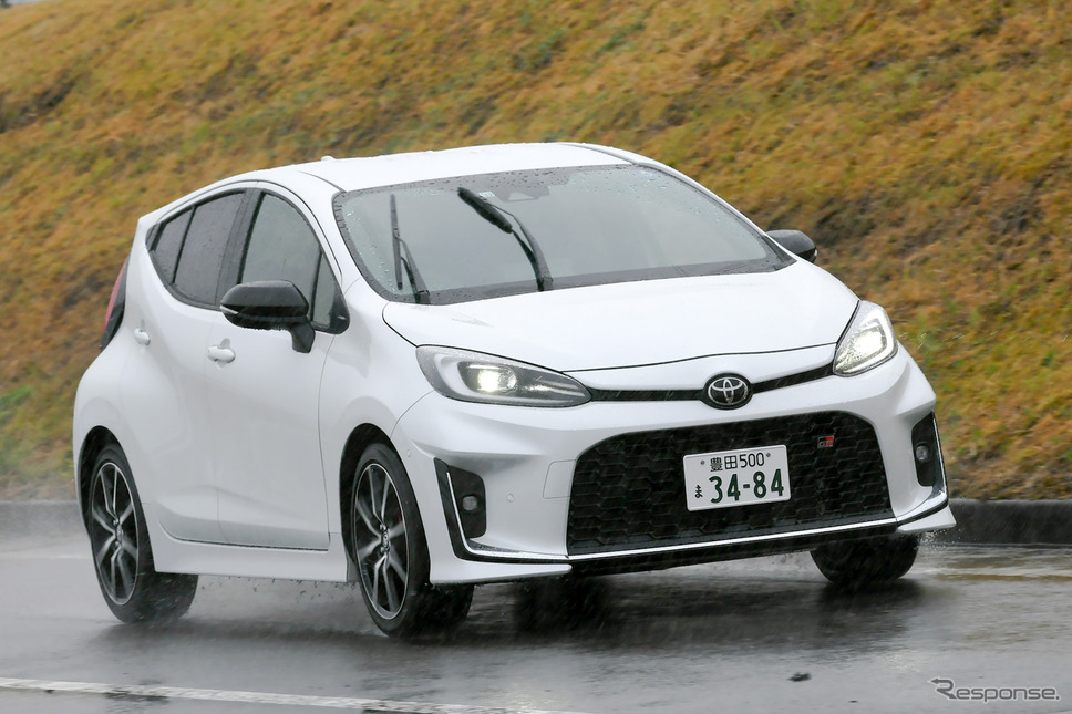 トヨタ アクア GRスポーツ《写真撮影 中野英幸》
