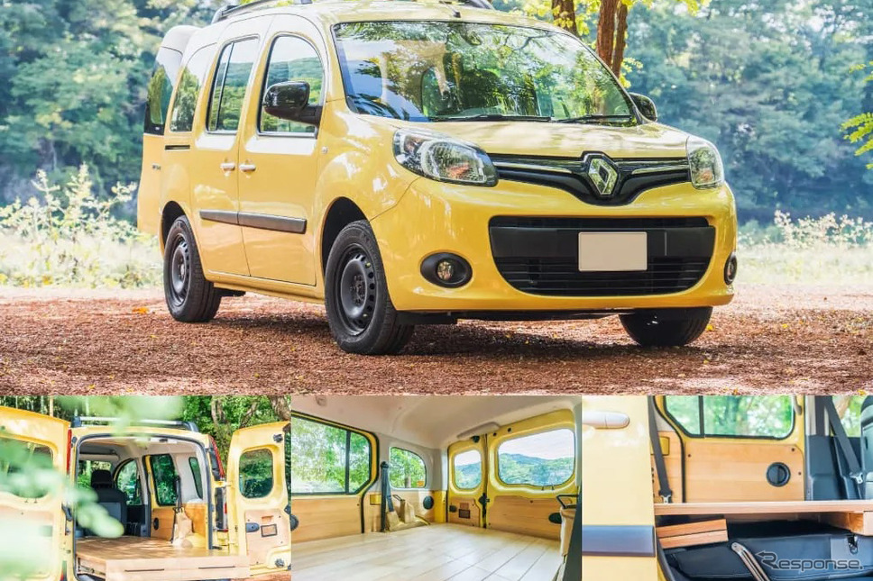 出展予定のCarstay登録キャンピングカー:YURT KANGOO《写真提供:Carstay》