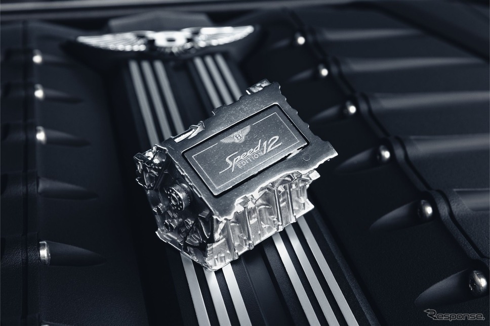 ベントレーの「スピード・エディション12」《photo by Bentley》