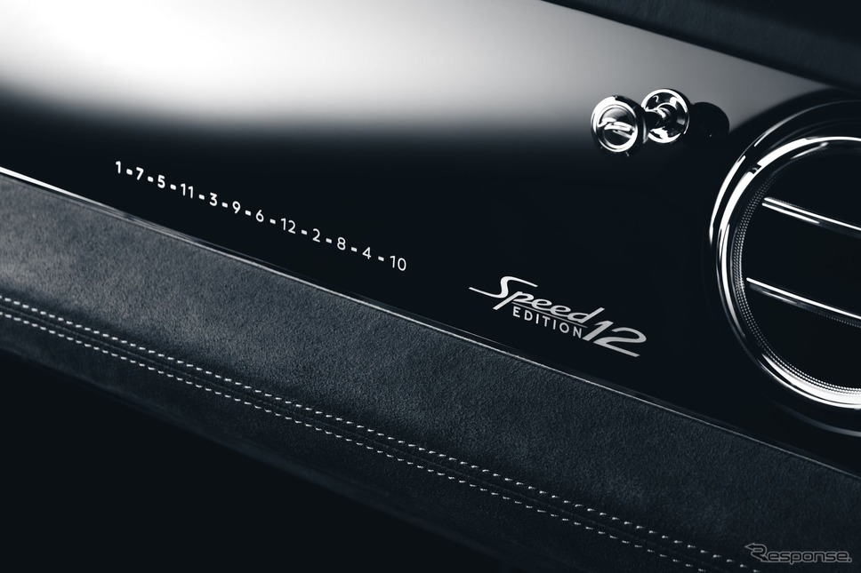 ベントレー・ベンテイガ の「スピード・エディション12」《photo by Bentley》