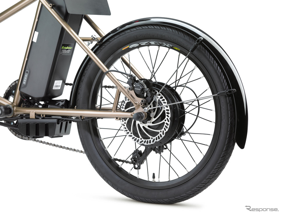 取り外して充電可能なリチウムイオンバッテリーを搭載(noslisu cargo)