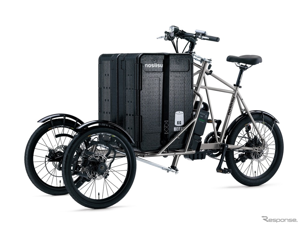 約120Lの大容量を搭載することができる積載スペース(noslisu cargo)