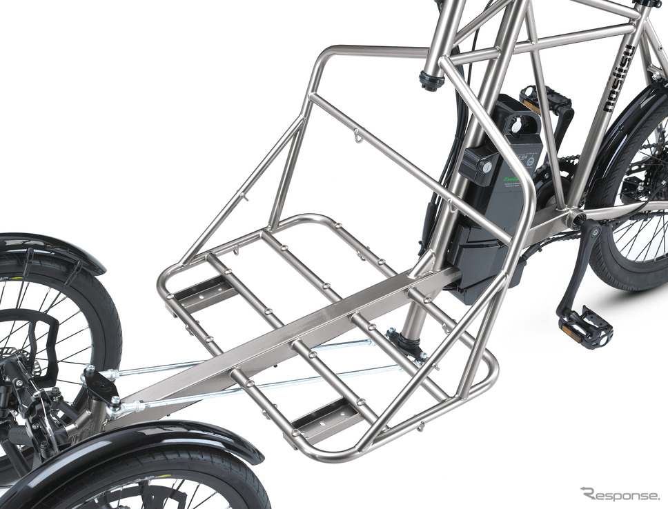 約120Lの大容量を搭載することができる積載スペース(noslisu cargo)