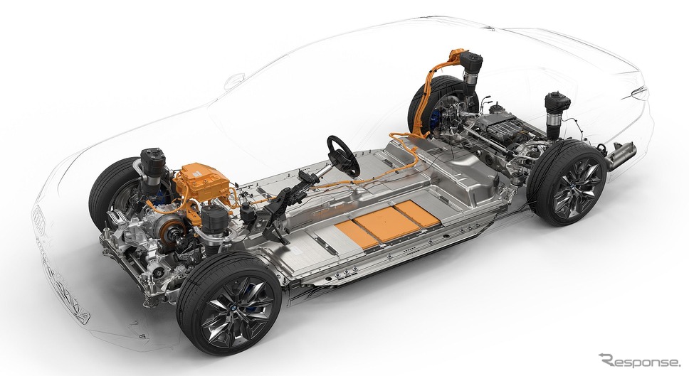 BMW i7 の「xDrive60」《photo by BMW》
