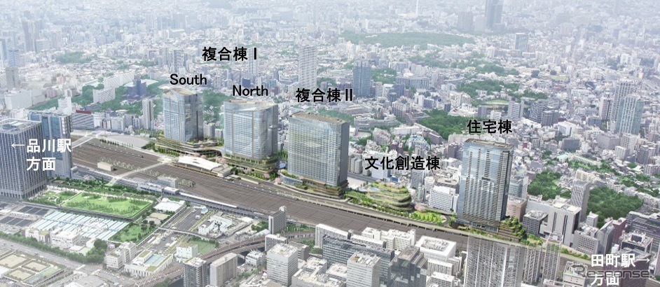 TAKANAWA GATEWAY CITY《画像提供 JR東日本》