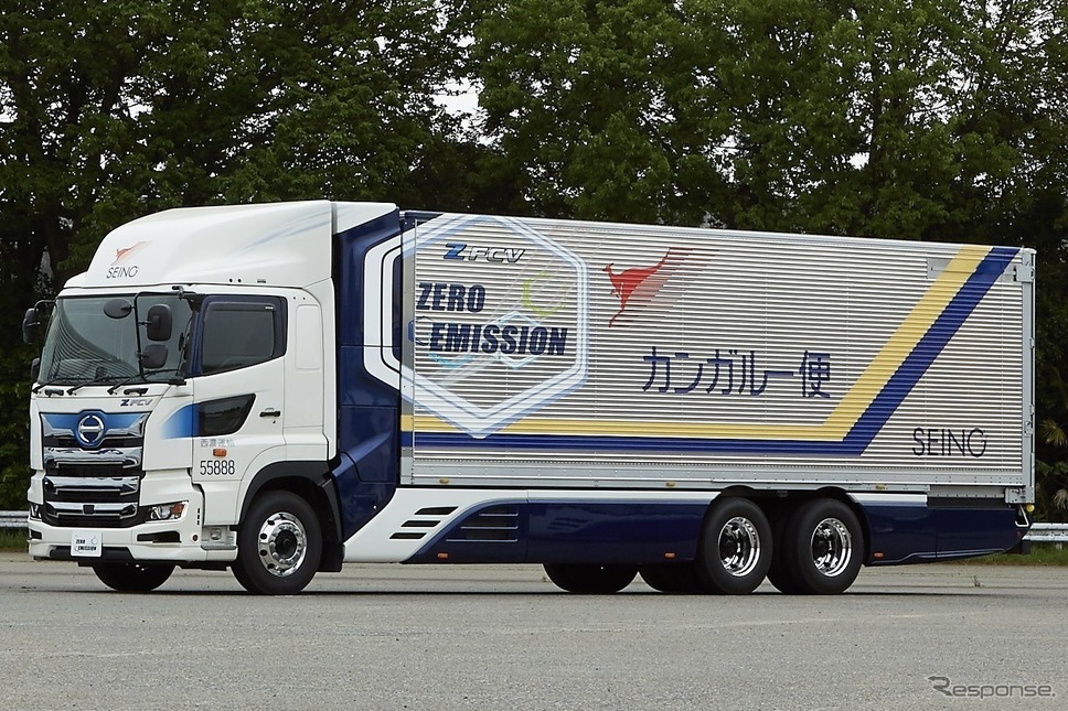 FC大型トラック《写真提供 アサヒグループジャパン/西濃運輸/NEXT Logistics Japan/ヤマト運輸》