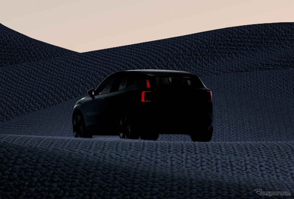 ボルボ EX30 のティザー写真《photo by Volvo Cars》