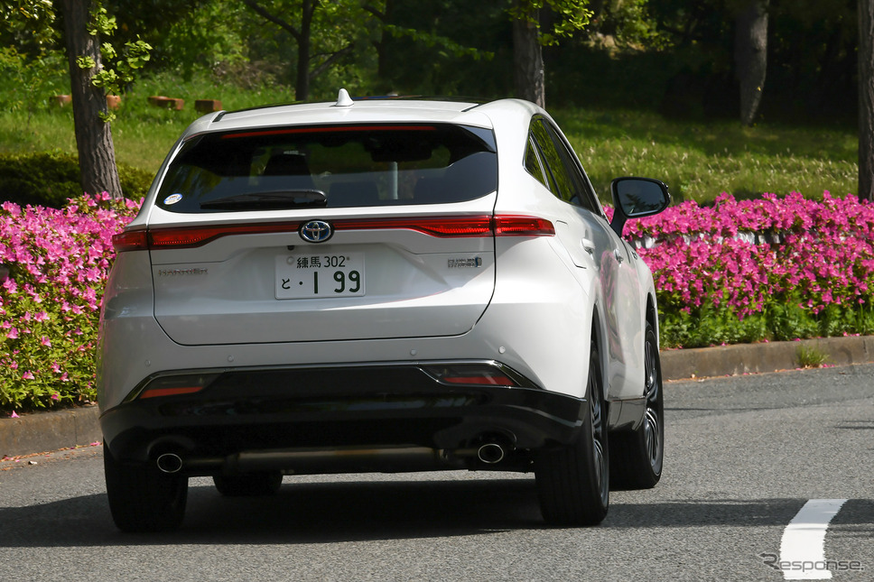 トヨタ ハリアーPHEV《写真撮影 中野英幸》