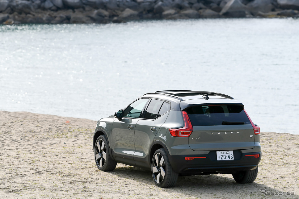 ボルボ XC40リチャージ アルティメイト ツインモーター《写真撮影 中野英幸》