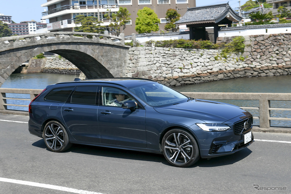 ボルボ V90リチャージ アルティメイトT8 AWD プラグインハイブリッド《写真撮影 中野英幸》