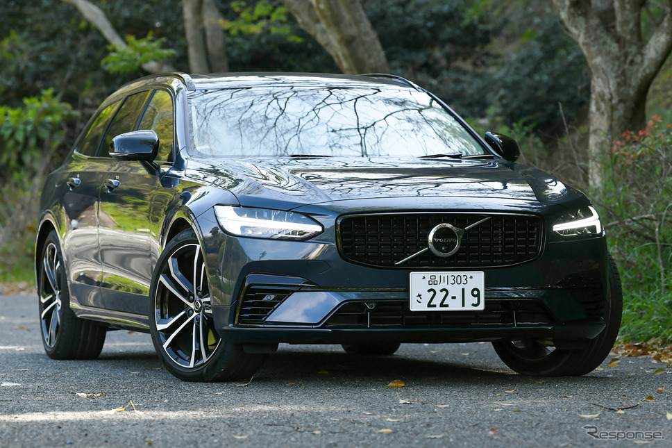 ボルボ V90リチャージ アルティメイトT8 AWD プラグインハイブリッド《写真撮影 中野英幸》