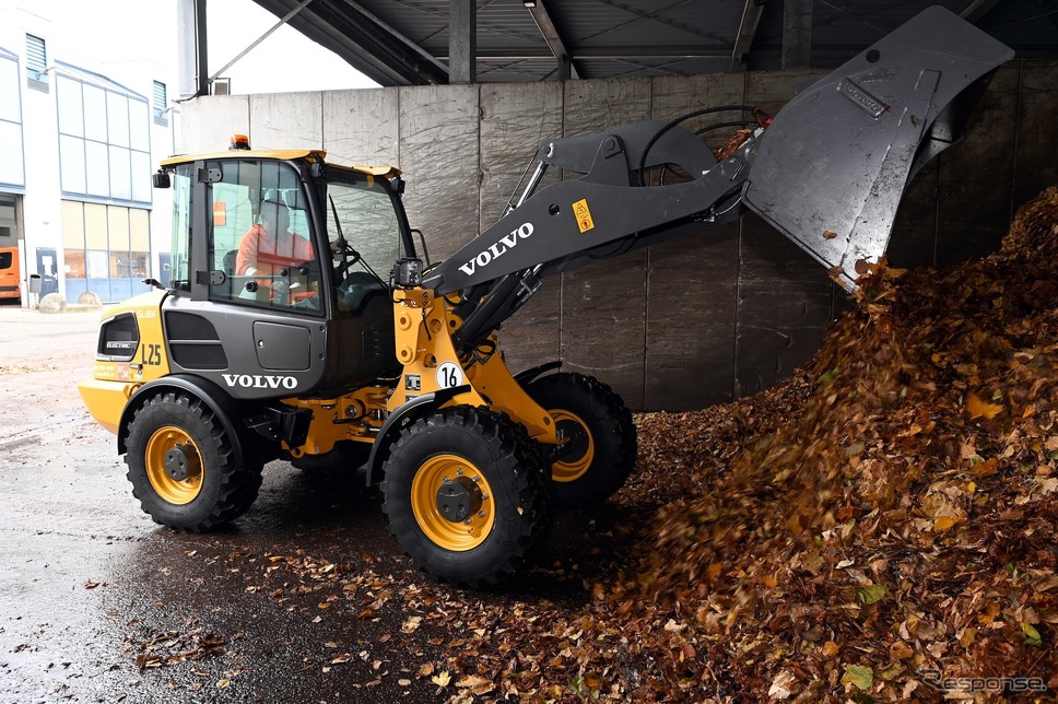 ボルボL25エレクトリック(建設・測量生産性向上展2023出展予定)《photo by Volvo CE》