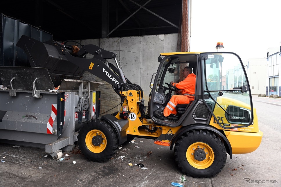 ボルボL25エレクトリック(建設・測量生産性向上展2023出展予定)《photo by Volvo CE》