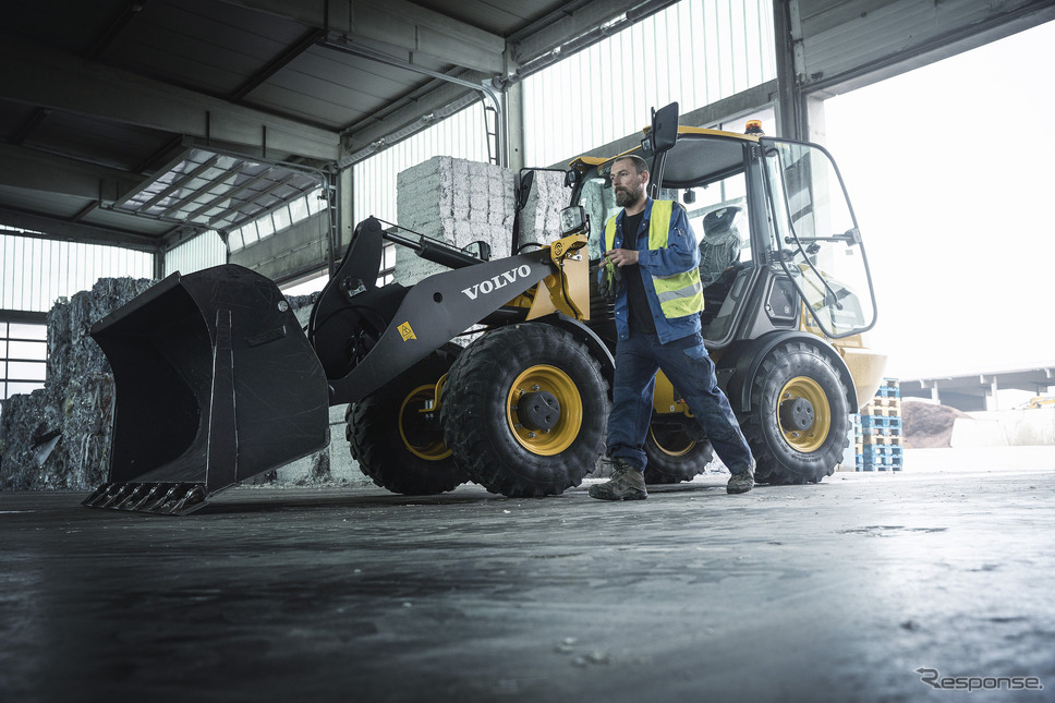 ボルボL25エレクトリック(建設・測量生産性向上展2023出展予定)《photo by Volvo CE》