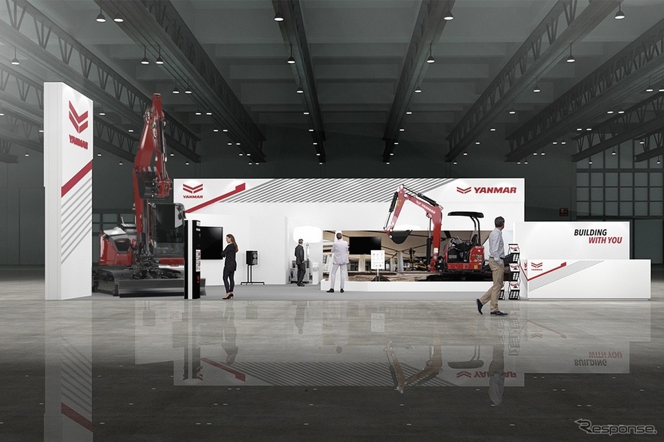 ヤンマー(建設・測量生産性向上展2023出展予定)《画像提供 ヤンマー》