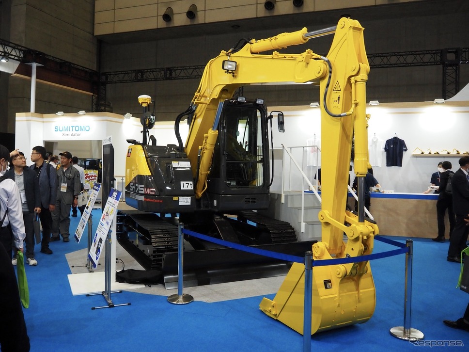 住友建機(建設・測量生産性向上展2023)《写真撮影 高木啓》
