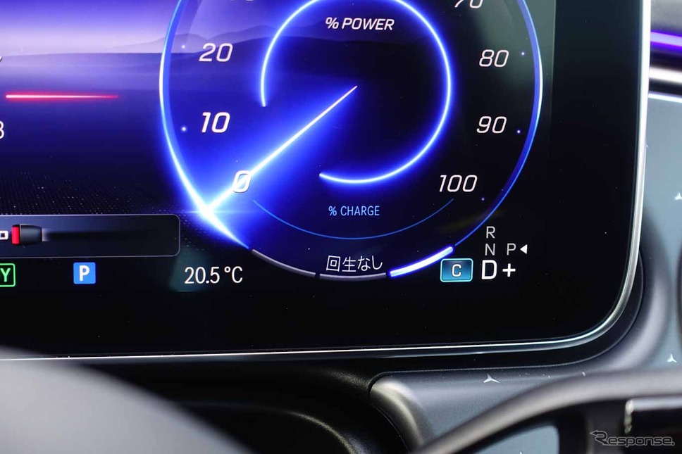 メルセデスベンツ EQE 350+《写真撮影 中村孝仁》