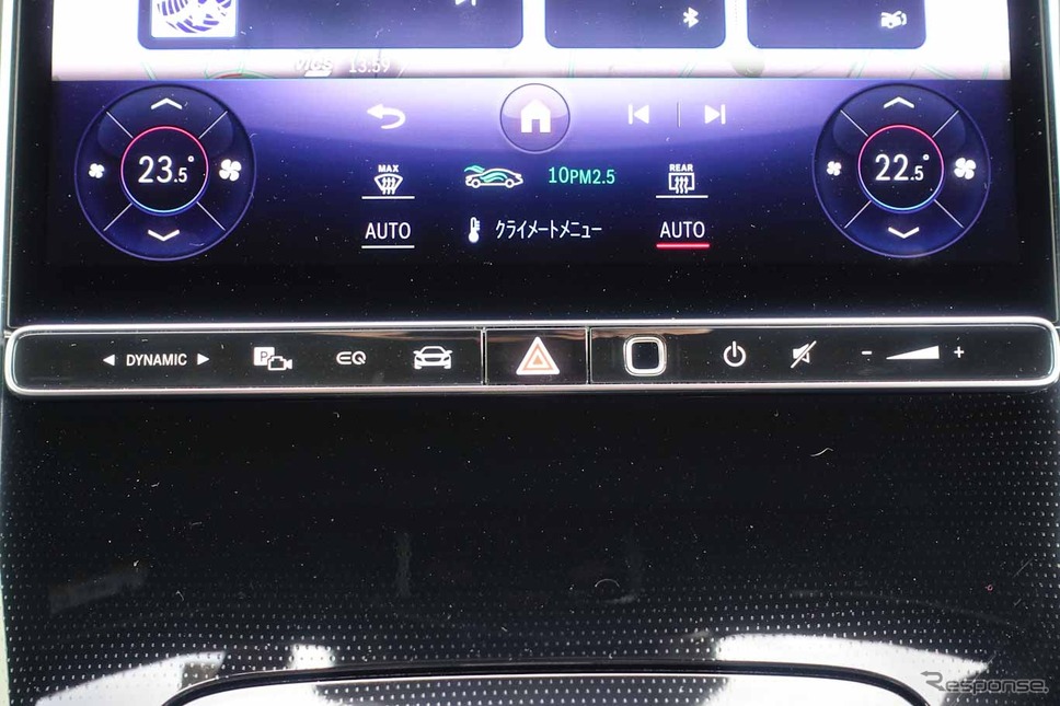 メルセデスベンツ EQE 350+《写真撮影 中村孝仁》