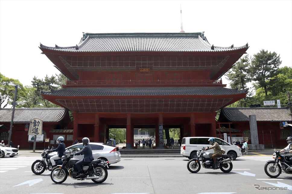 トライアンフ DGR東京ライド《写真撮影 小林岳夫》