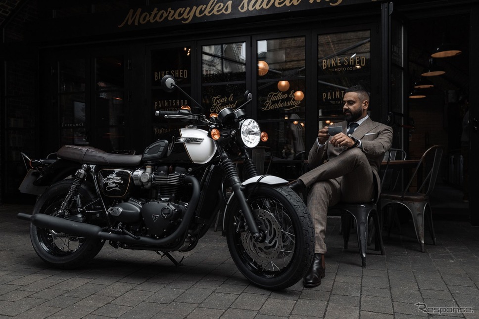 トライアンフ ボンネビル T120 ブラック DGR リミテッド エディション《写真提供 トライアンフ》