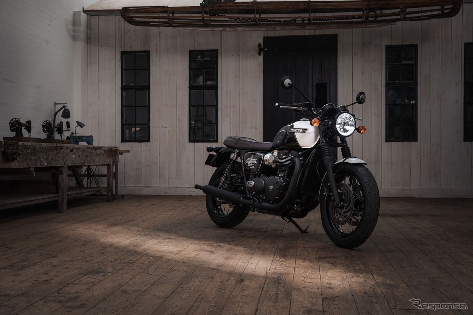 トライアンフ ボンネビル T120 ブラック DGR リミテッド エディション《写真提供 トライアンフ》