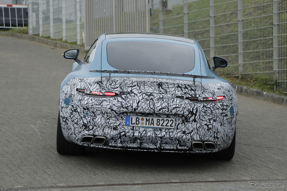 メルセデス AMG GT S E Performance プロトタイプ(スクープ写真)《APOLLO NEWS SERVICE》