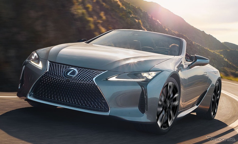 レクサス LC コンバーチブル の2024年モデル(米国仕様)《photo by Lexus》