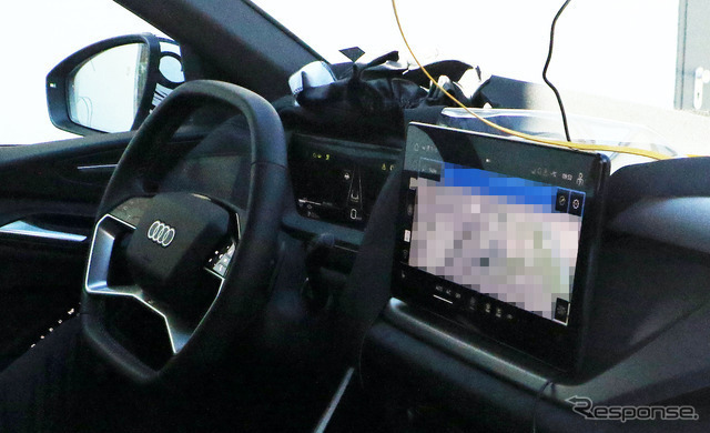 アウディ SQ6 e-tron 市販型プロトタイプ スクープ写真《APOLLO NEWS SERVICE》