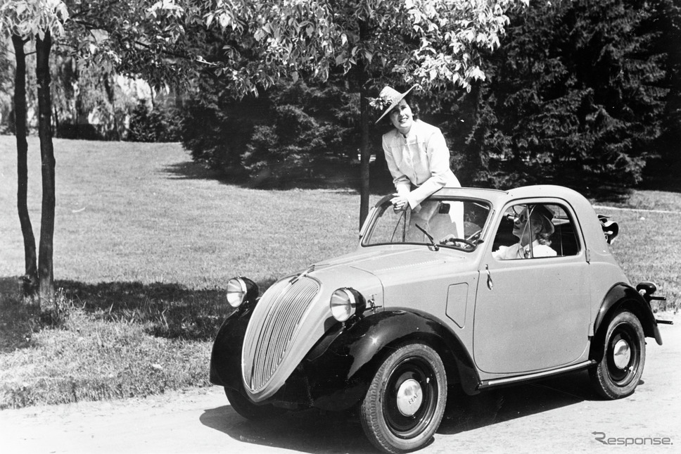 フィアット500“トッポリーノ”(1936〜55年)《photo by Fiat》