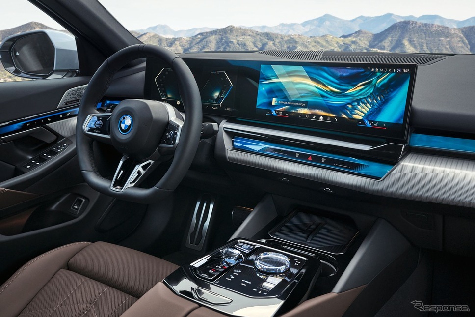 BMW i5 の「eDrive40」《photo by BMW》