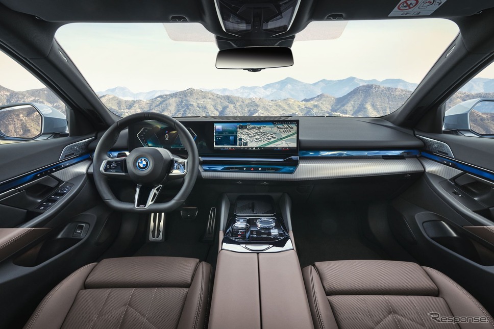 BMW i5 の「eDrive40」《photo by BMW》