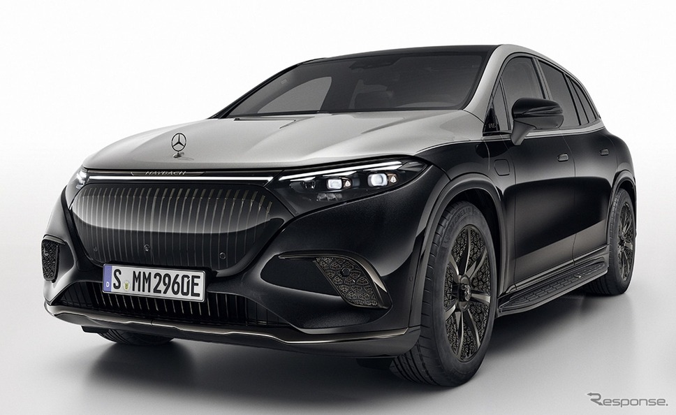 メルセデス・マイバッハ EQS SUV の「ナイトシリーズ」《photo by Mercedes-Benz》
