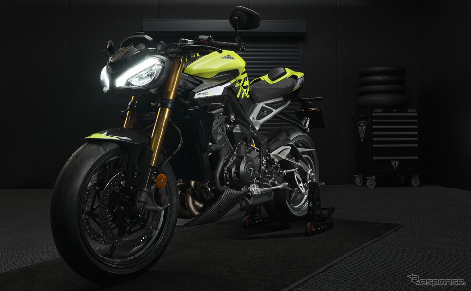 トライアンフ ストリートトリプル765 Moto2エディション《写真提供 トライアンフモーターサイクルズジャパン》