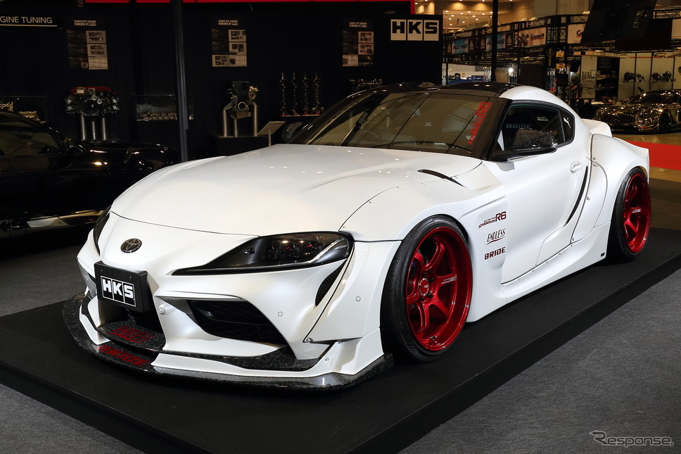 HKS GRスープラ エアロ《写真提供 エッチ・ケー・エス》