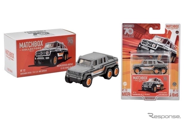 メルセデスベンツG63 AMG 6×6《写真提供 マテルインターナショナル》