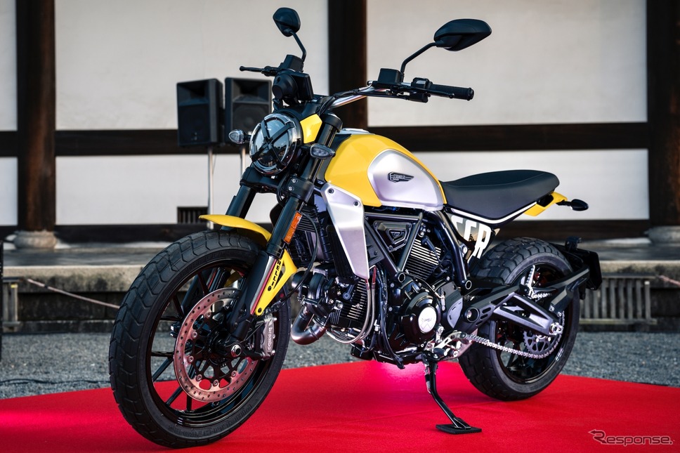 ドゥカティ 新型スクランブラー「アイコン」《写真撮影 土屋勇人》