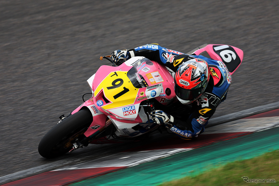 特別スポーツ走行トップタイムで、4メーカー合同テスト6番手相当のタイムを記録したMURAYAMA HONDA(秋吉耕佑/出口修/今野由寛)《撮影 竹内英士》